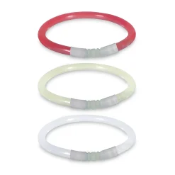 Windy City Novelties Red, White, and Blue Glow Bracelets