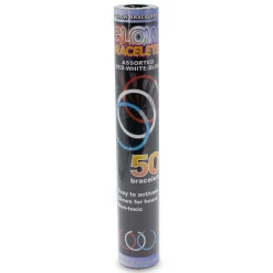 Windy City Novelties Red, White, and Blue Glow Bracelets