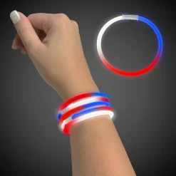 New Windy City Novelties Red, White & Blue Glow 9