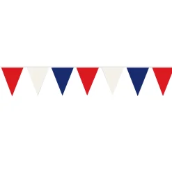 Windy City Novelties Red, White & Blue 120' Pennant Banner