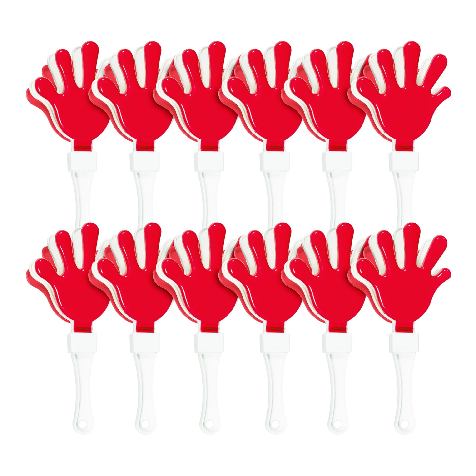Discount Windy City Novelties Red & White Hand Clappers