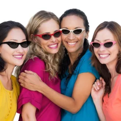 Windy City Novelties Retro Cat Eye Sunglasses