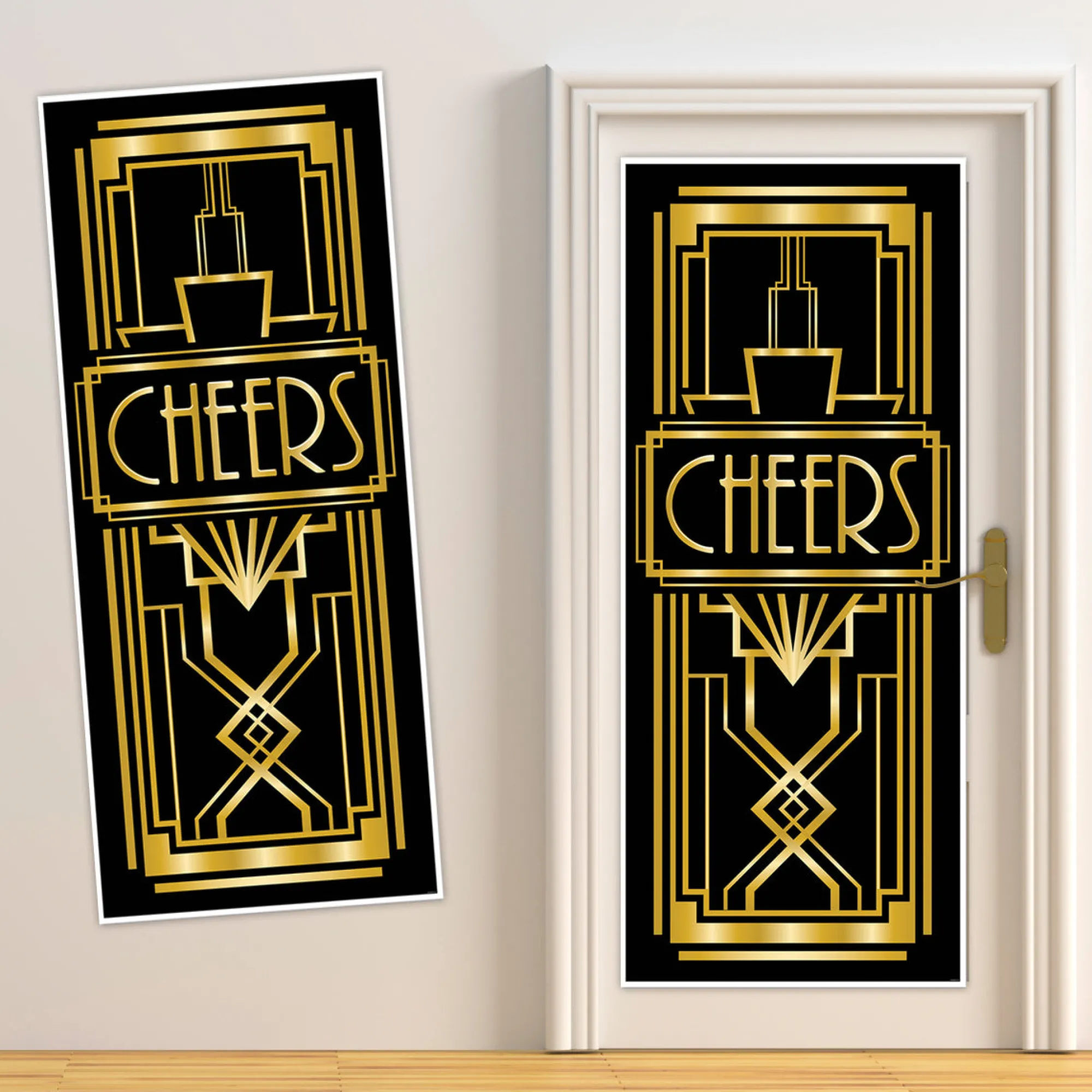 Sale Windy City Novelties Roaring 20's Art Deco Door Cover