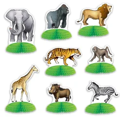 Sale Windy City Novelties Safari Animal Centerpieces