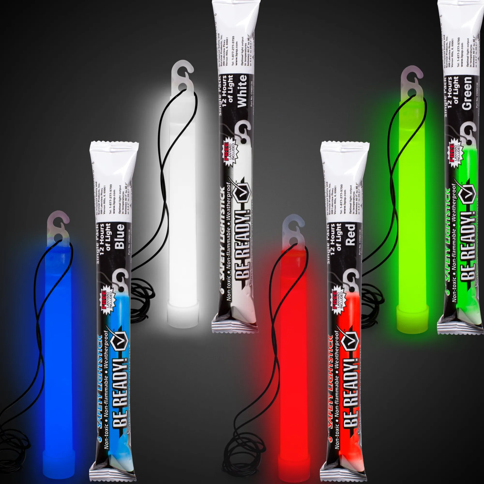 Outlet Windy City Novelties Safety 6" Glow Sticks