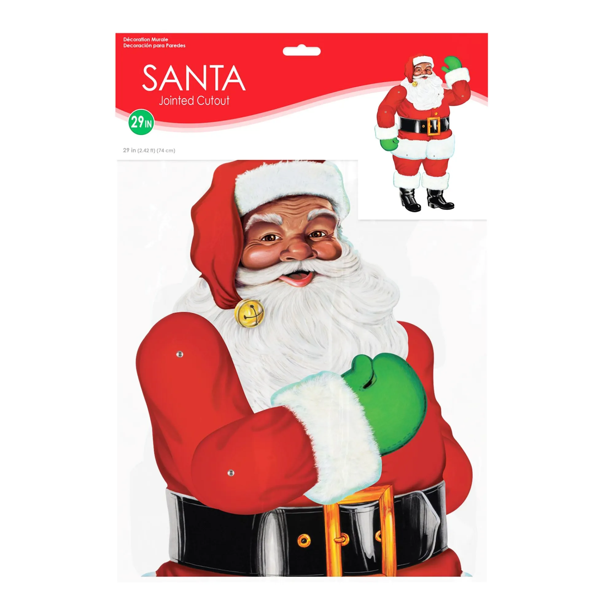 Hot Windy City Novelties Santa Claus 29" Jointed Cutout