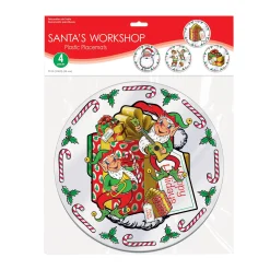 New Windy City Novelties Santa's Workshop 13" Placemats