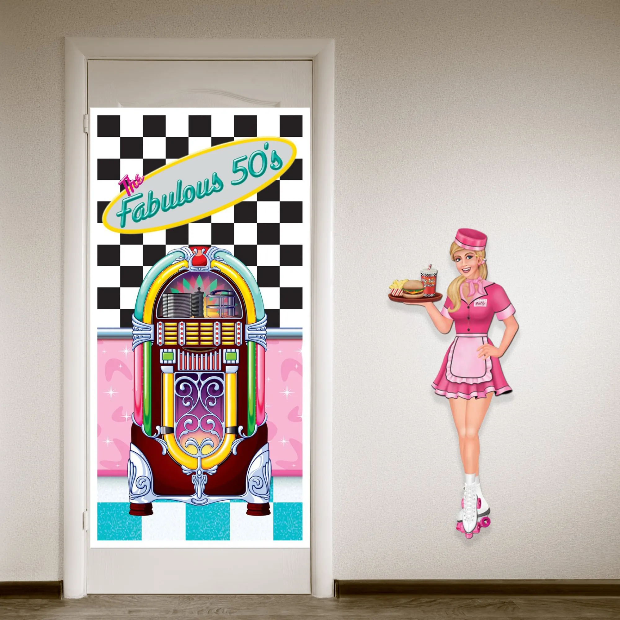 Clearance Windy City Novelties 50's Door Cover