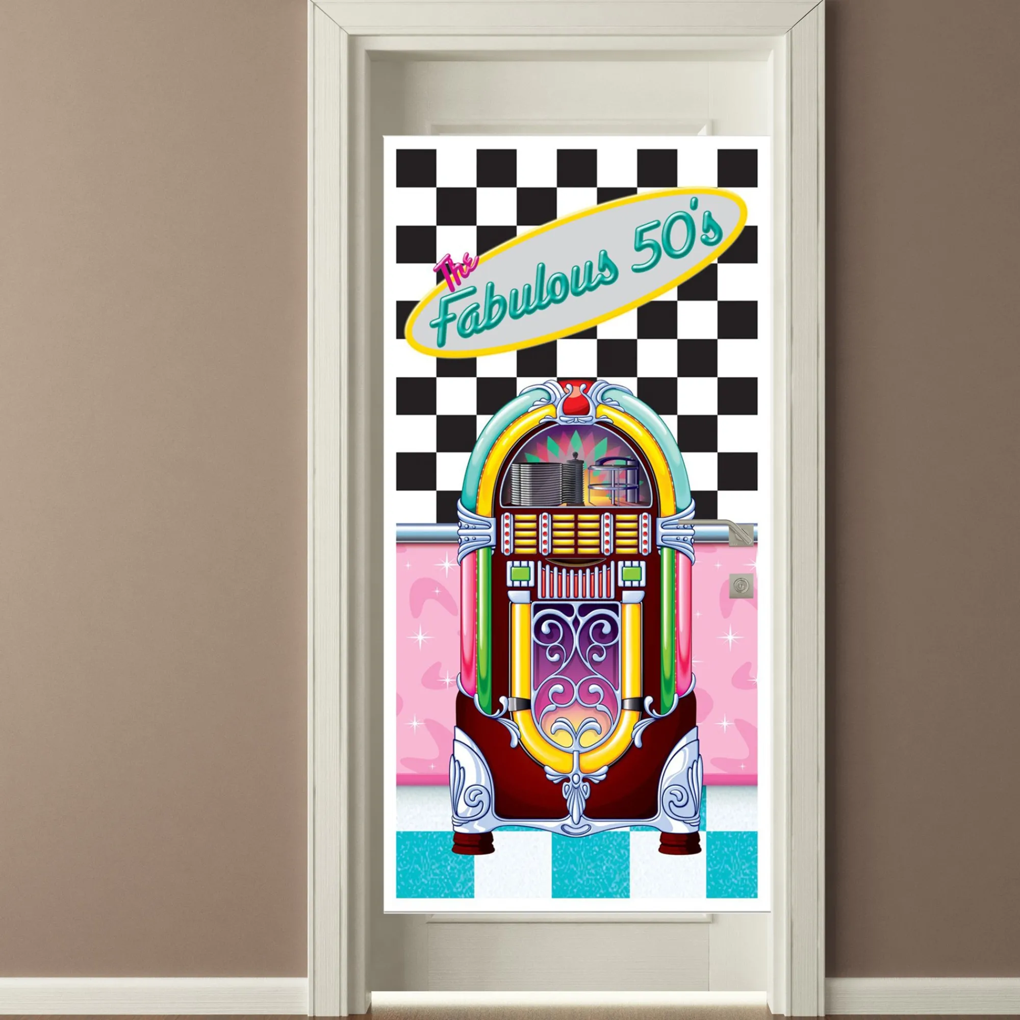 Clearance Windy City Novelties 50's Door Cover