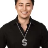 Outlet Windy City Novelties Silver Bead Dollar Sign Necklaces