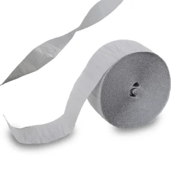 Best Windy City Novelties Silver Crepe Paper Streamer