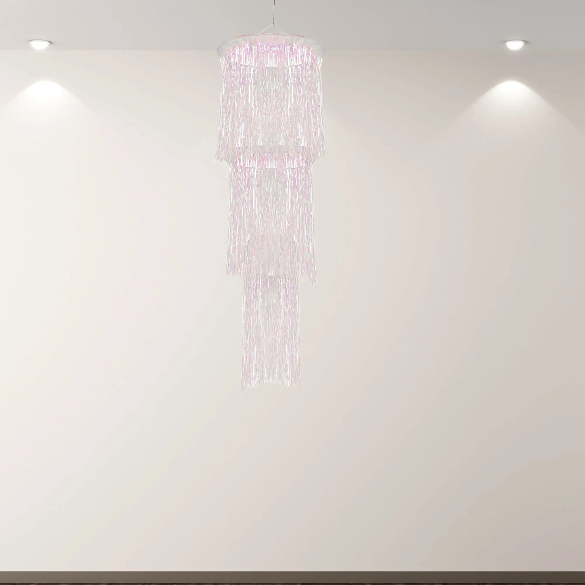 Discount Windy City Novelties Silver Fringe Chandelier