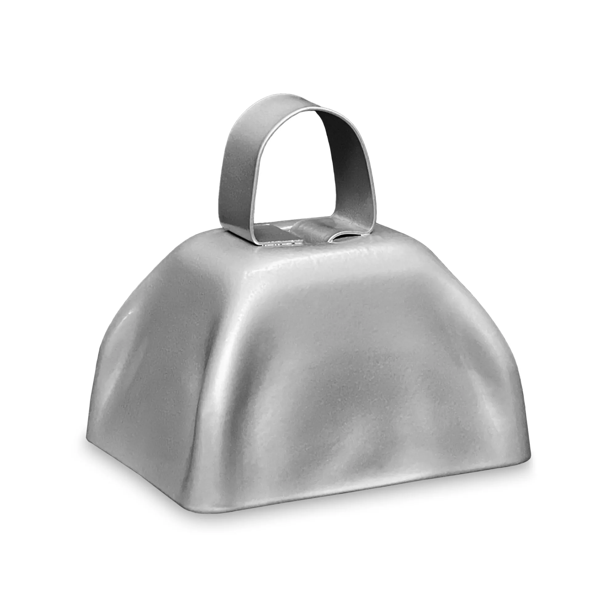 New Windy City Novelties Metal Cowbells Silver