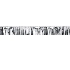 Sale Windy City Novelties Silver Metallic Fringe Banner