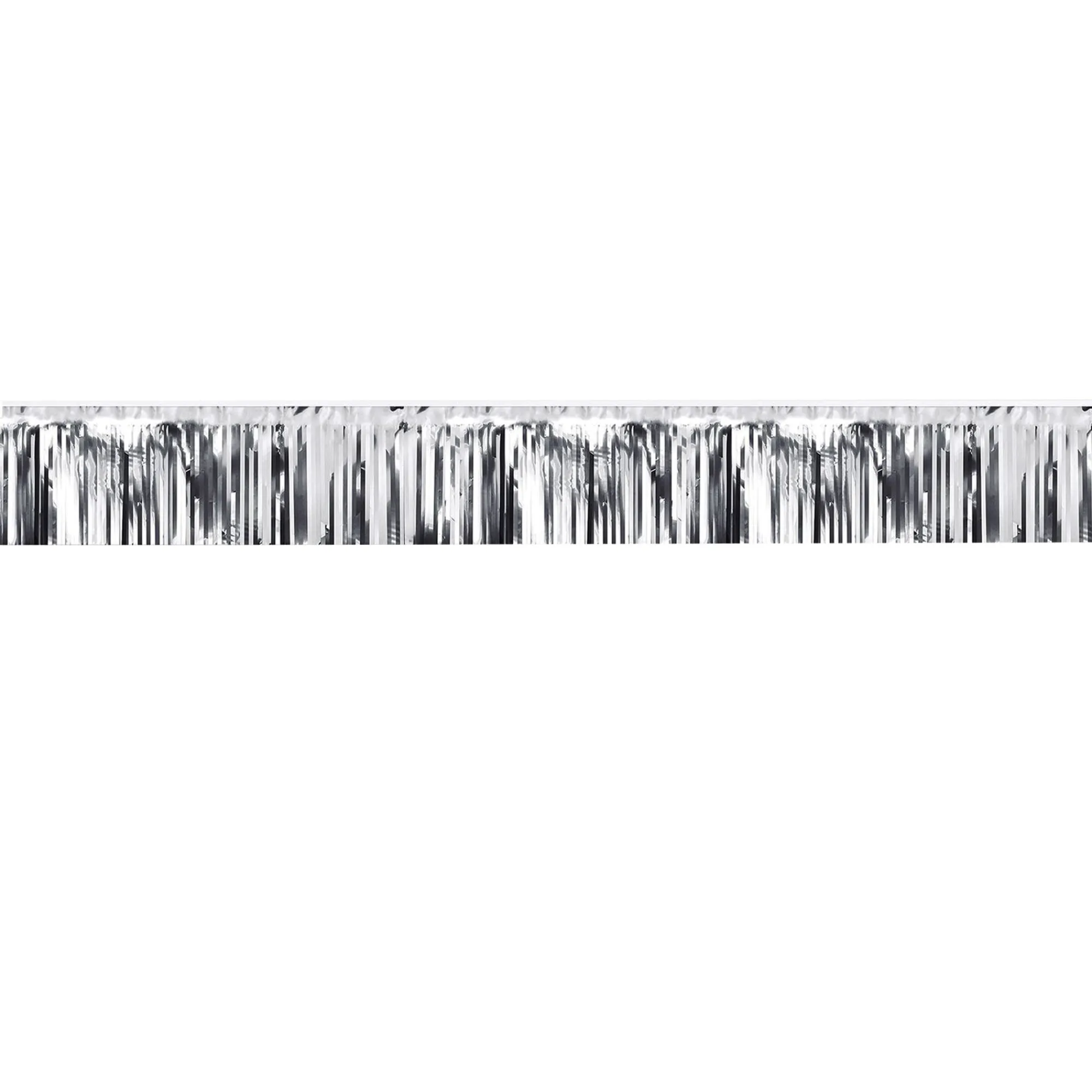 Sale Windy City Novelties Silver Metallic Fringe Banner