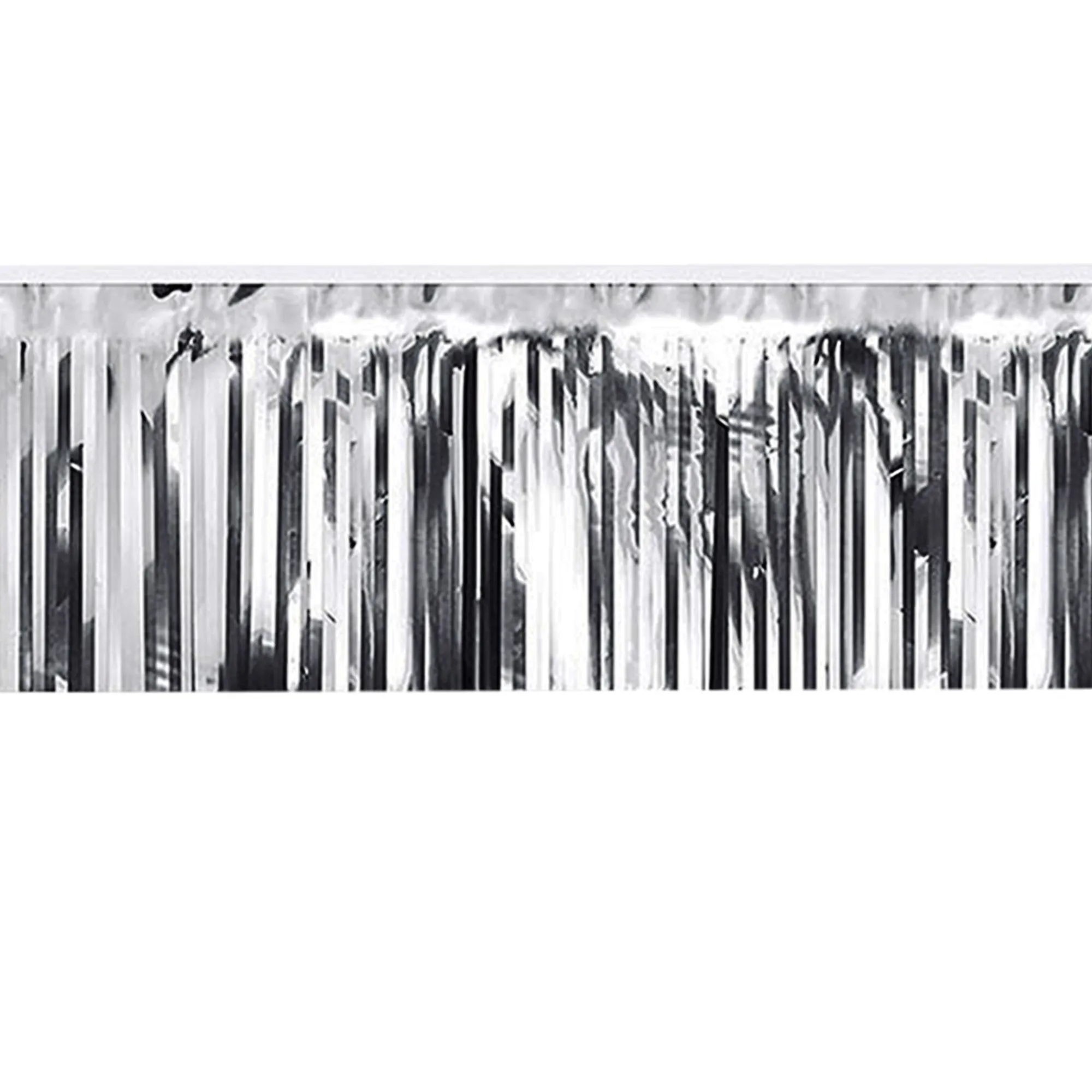 Sale Windy City Novelties Silver Metallic Fringe Banner