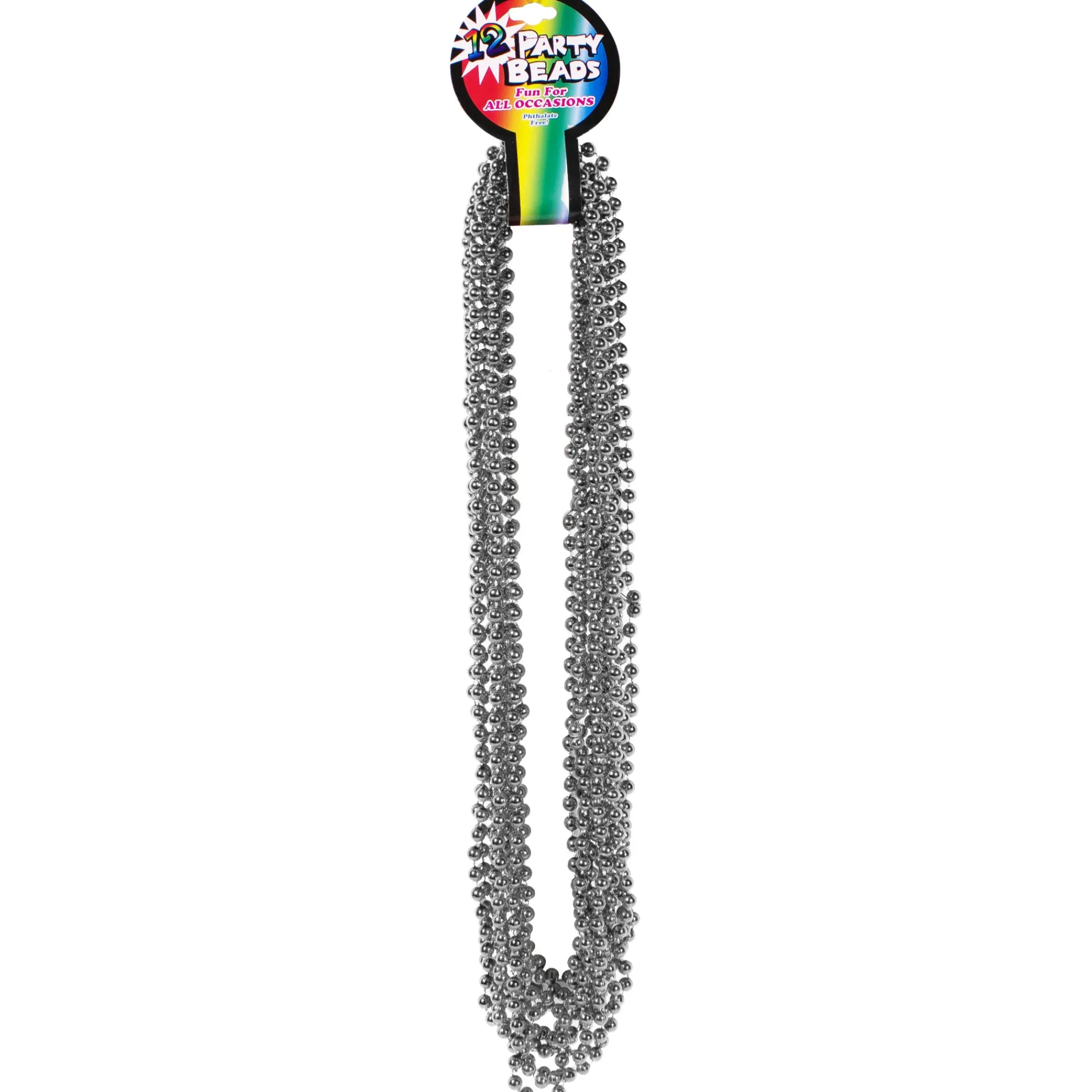 Sale Windy City Novelties Silver 7mm Bead 33" Necklaces