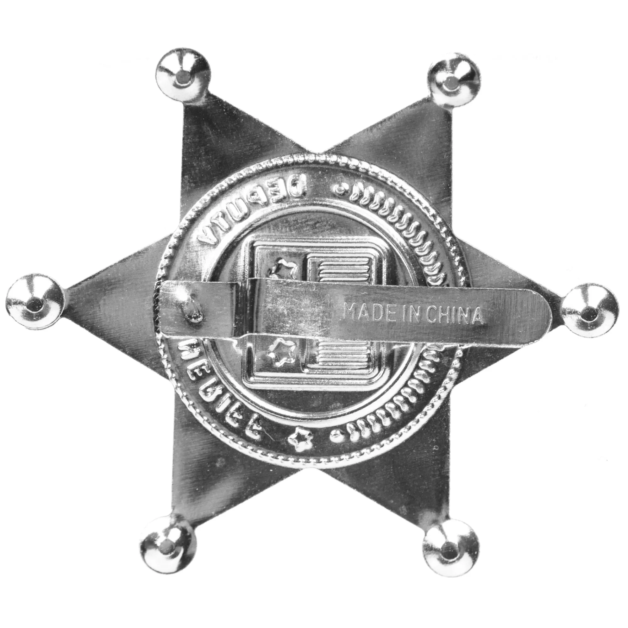 Clearance Windy City Novelties Silver Sheriff Badges