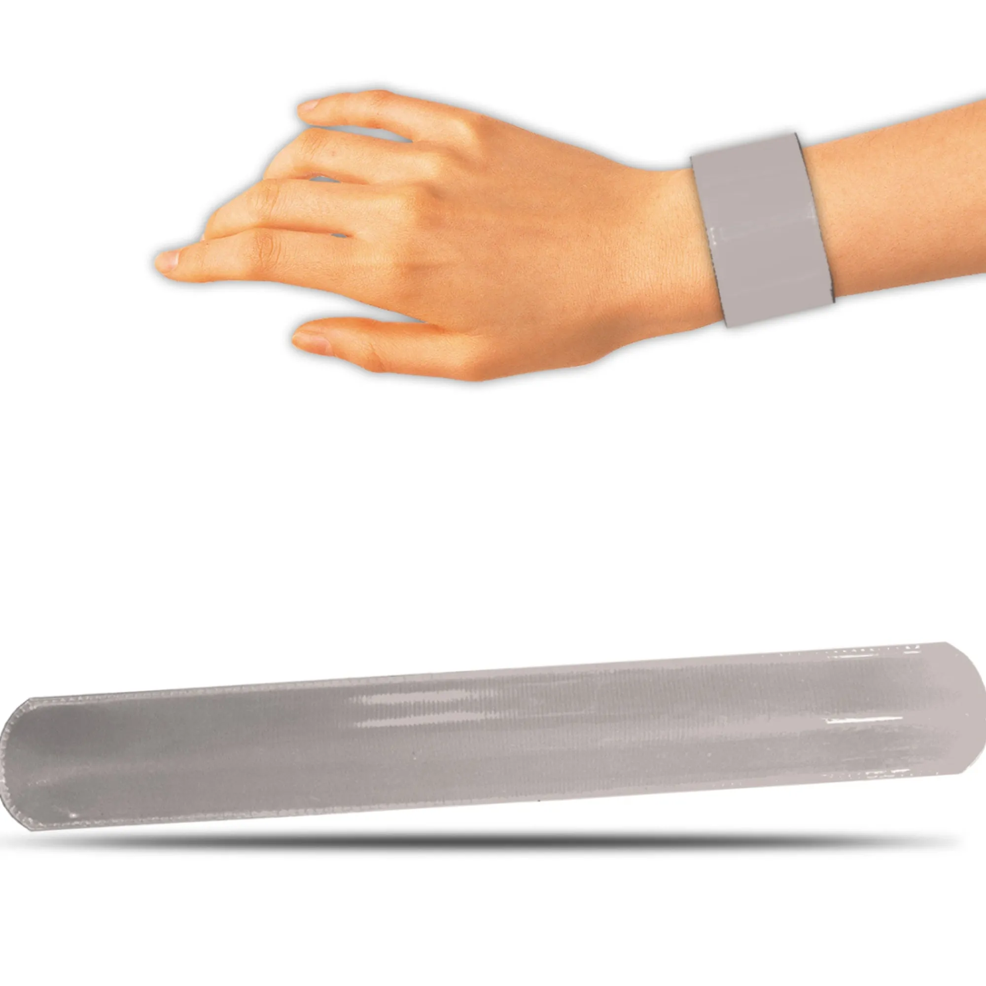 Online Windy City Novelties Slap Bracelets Silver