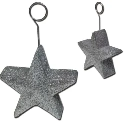 Clearance Windy City Novelties Silver Star Balloon Weight