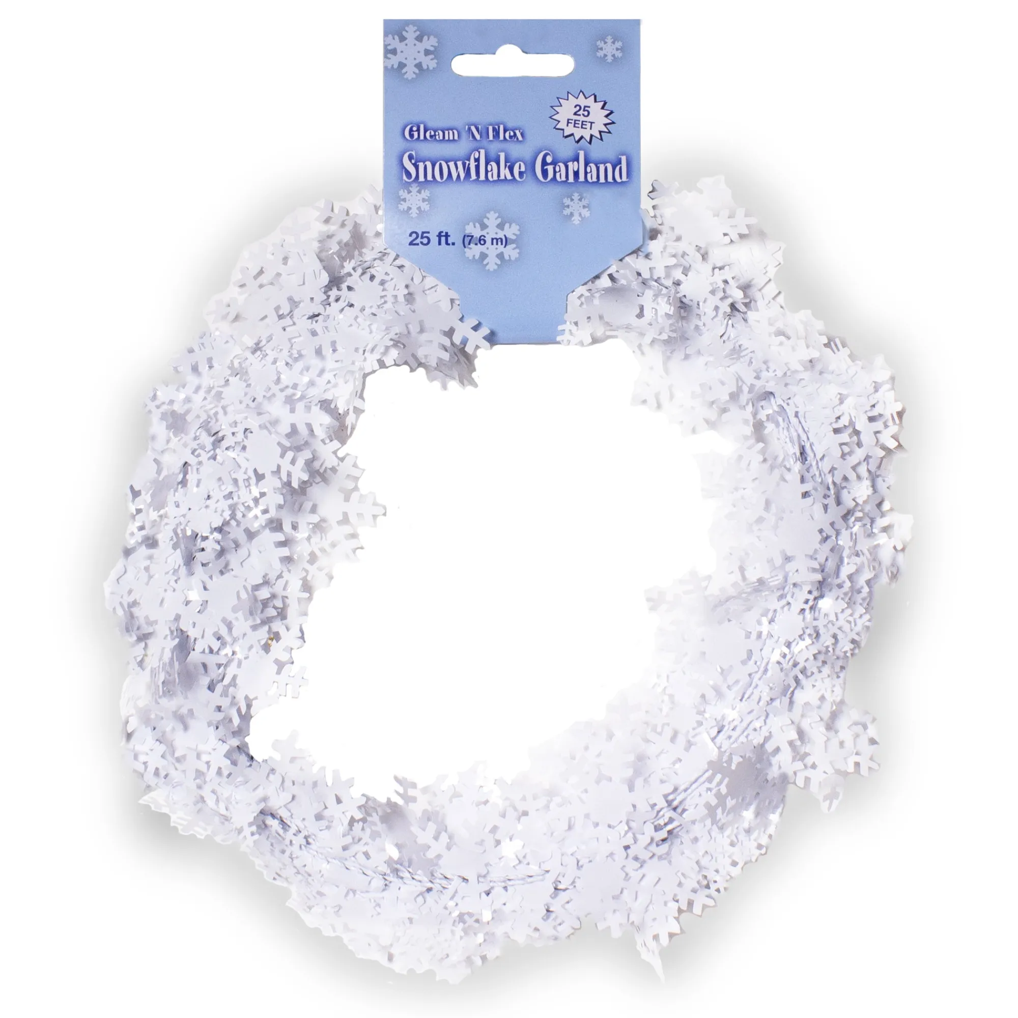 Windy City Novelties Snowflakes 25' Garland