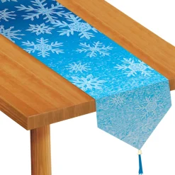 Best Windy City Novelties Snowflakes Table Runner