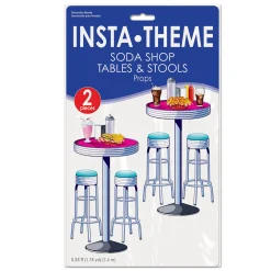 Hot Windy City Novelties Soda Shop Table Props