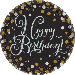 Online Windy City Novelties Sparkling 9" Birthday Plates