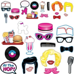 Outlet Windy City Novelties 50's Photo Booth Props