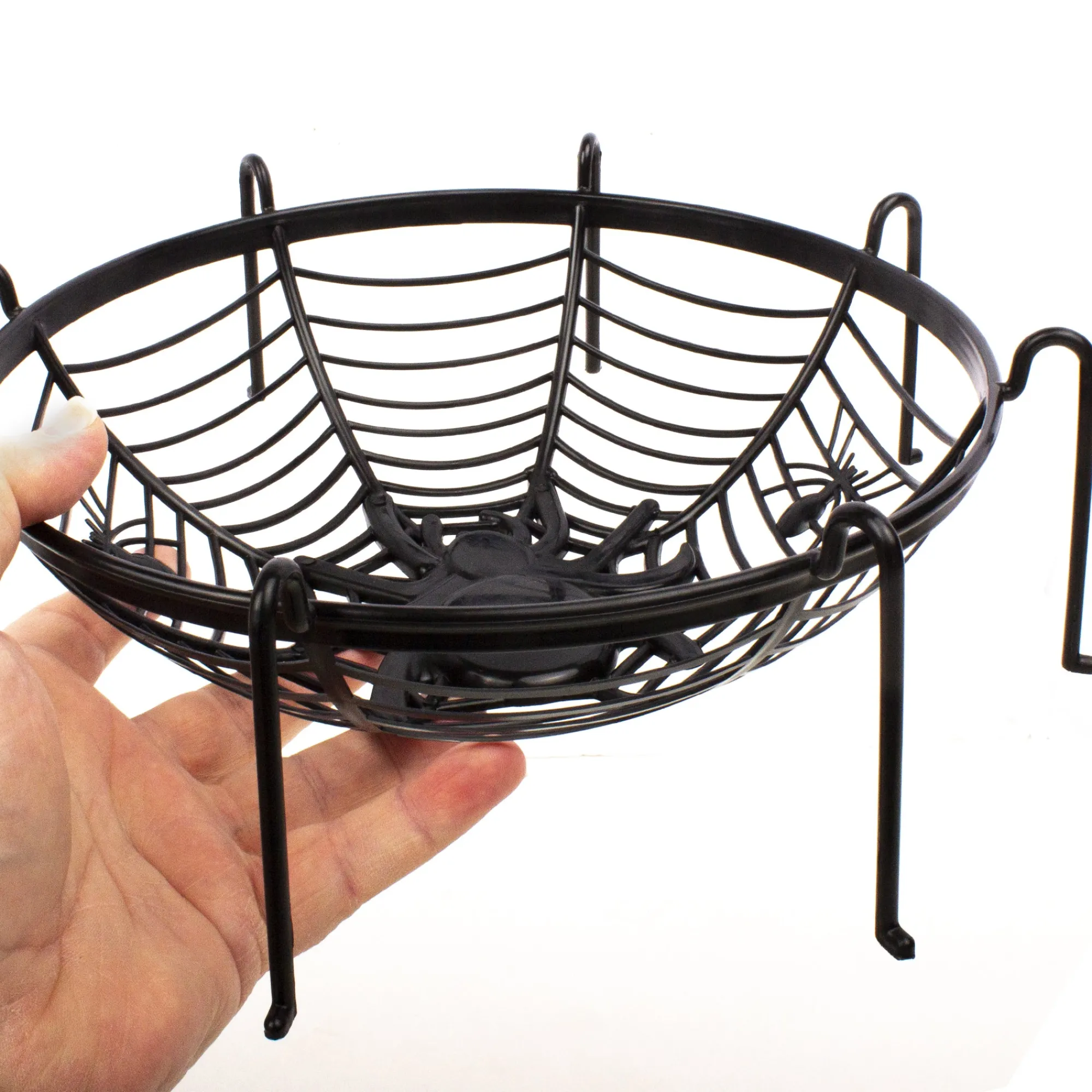 New Windy City Novelties Spider Web Bowl with Legs