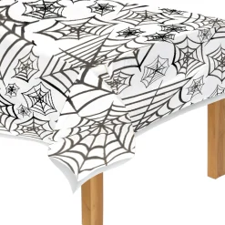 Discount Windy City Novelties Spider Web Clear Plastic Table Cover