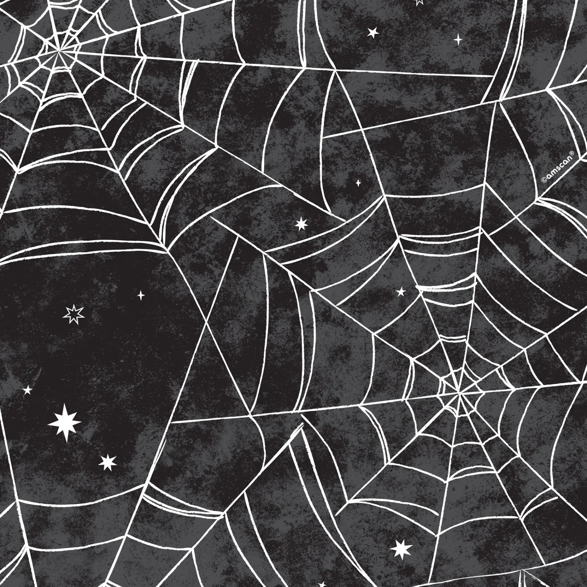 Best Windy City Novelties Spider Web Flannel-Backed Table Cover