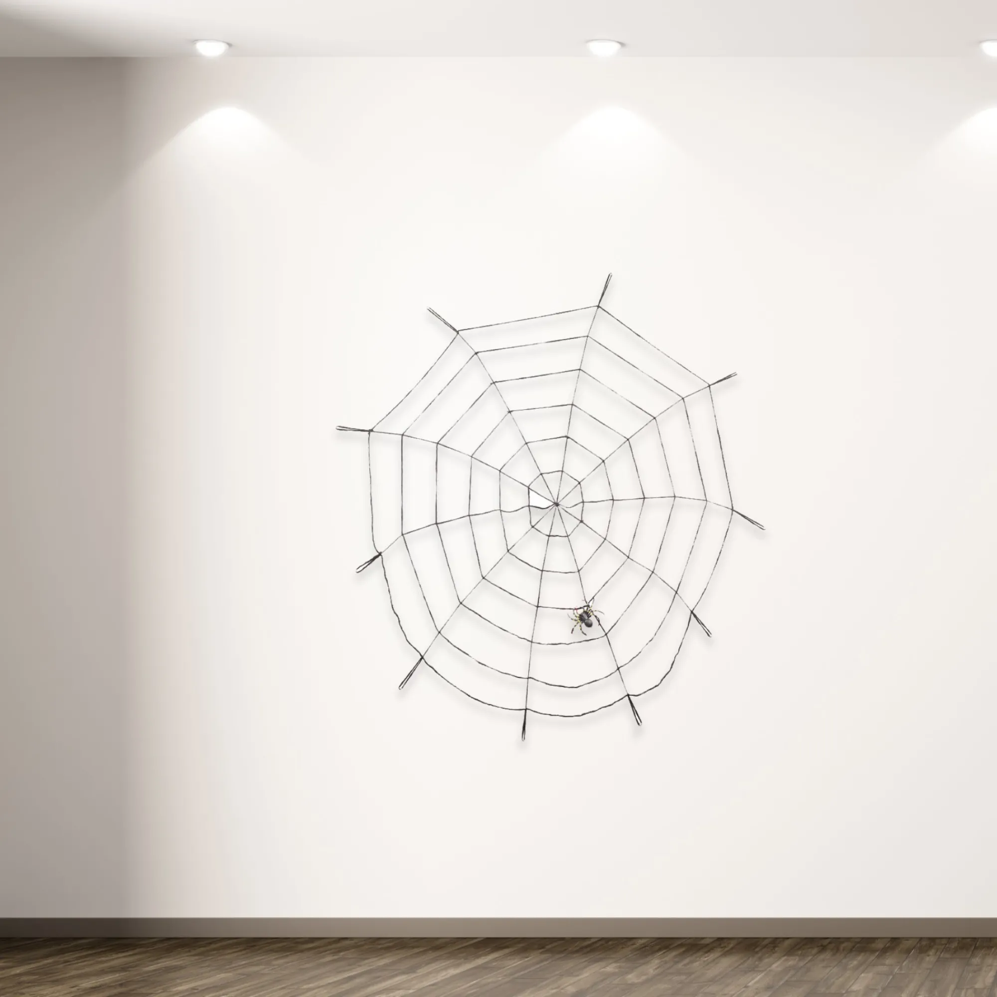 New Windy City Novelties Spider Web with Spider