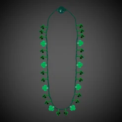 Outlet Windy City Novelties St. Patrick's Day LED Shamrock Necklaces Retail Display