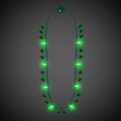 Outlet Windy City Novelties St. Patrick's Day LED Shamrock Necklaces Retail Display