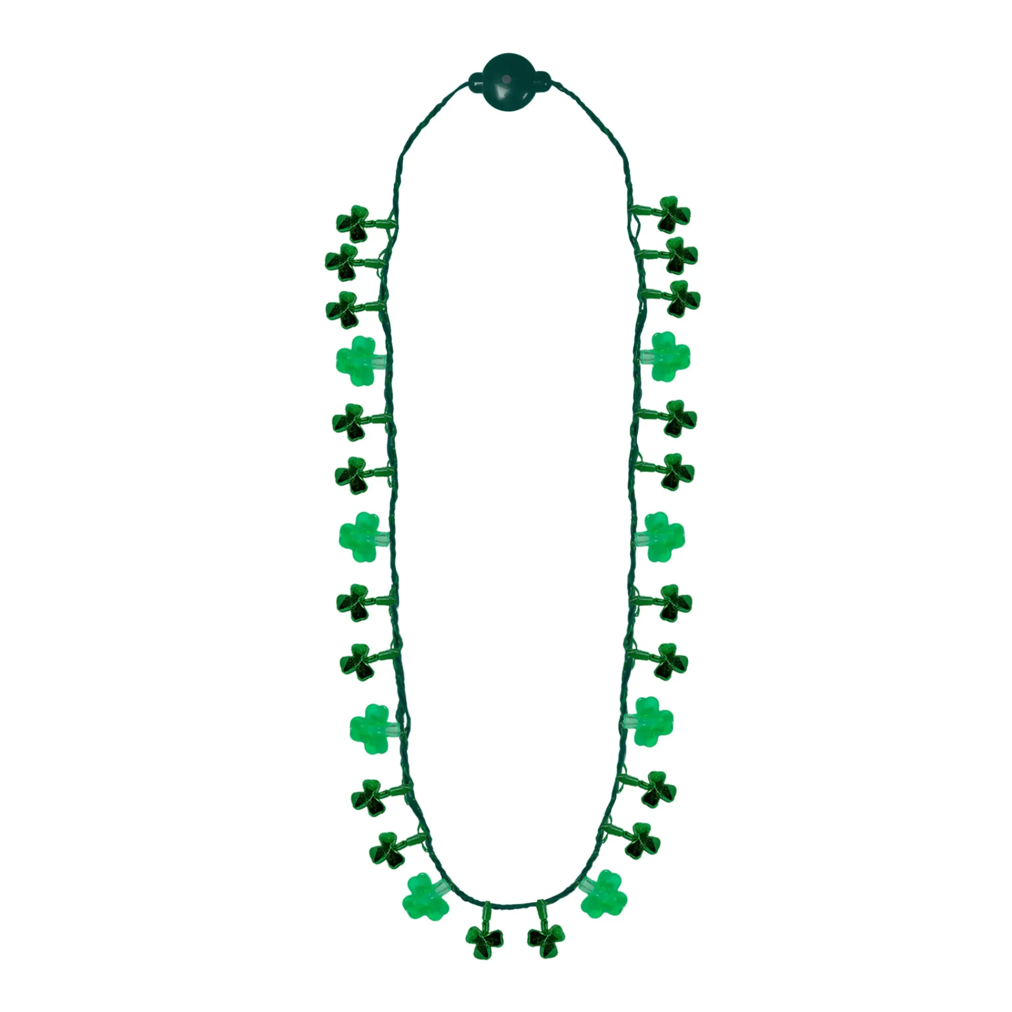 Outlet Windy City Novelties St. Patrick's Day LED Shamrock Necklaces Retail Display