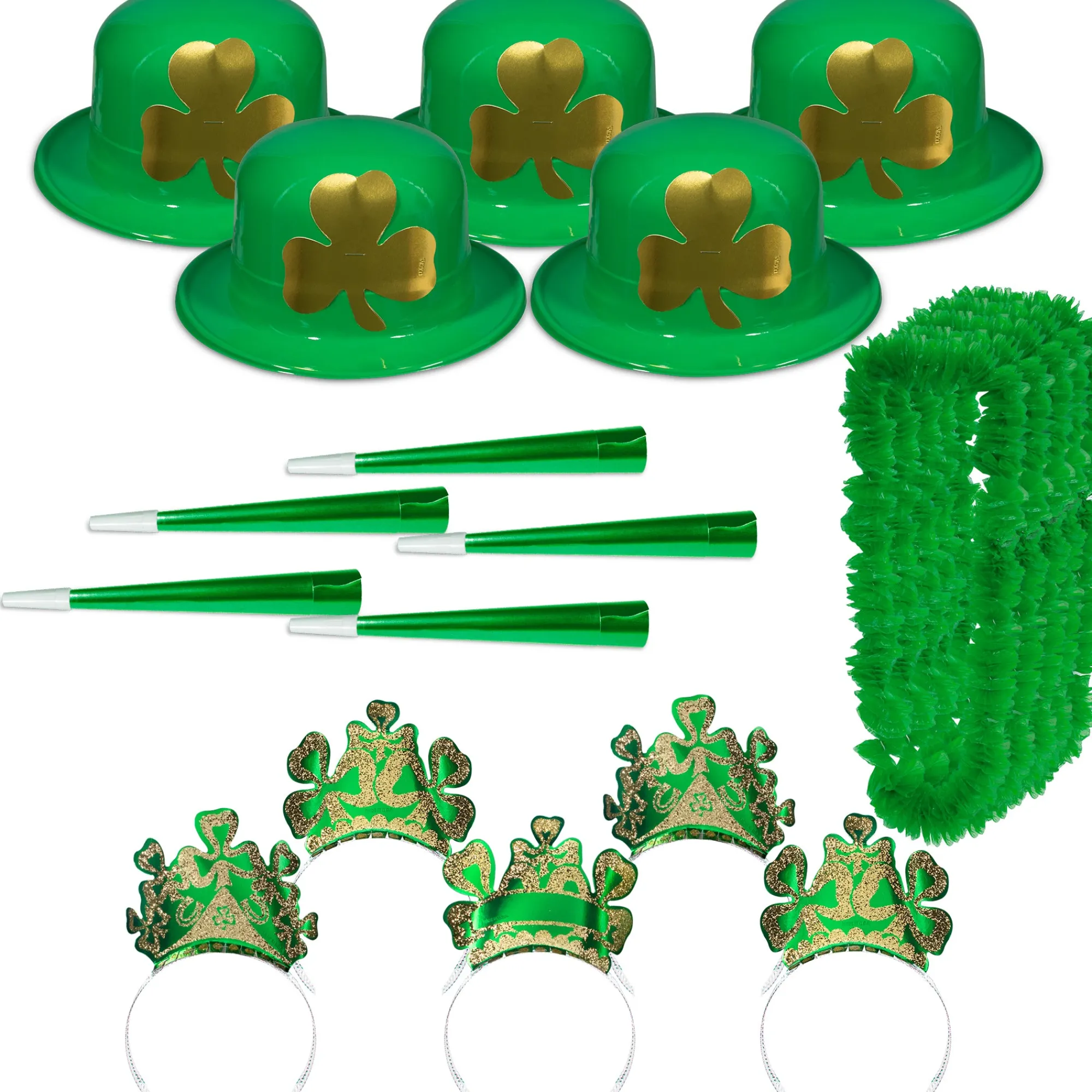Windy City Novelties St. Patrick's Day Party Kit for 50
