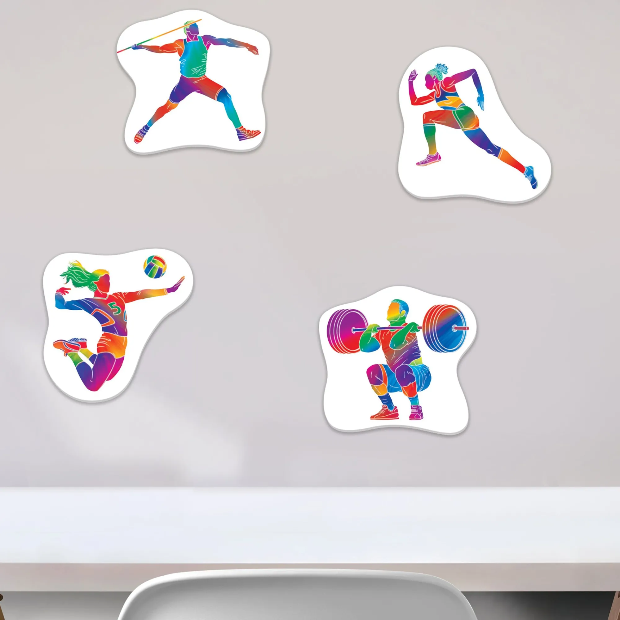 Hot Windy City Novelties Summer Sports Athletes Cutouts