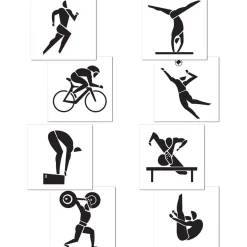Best Windy City Novelties Summer Sports Silhouettes