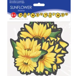 Discount Windy City Novelties Sunflower Streamer
