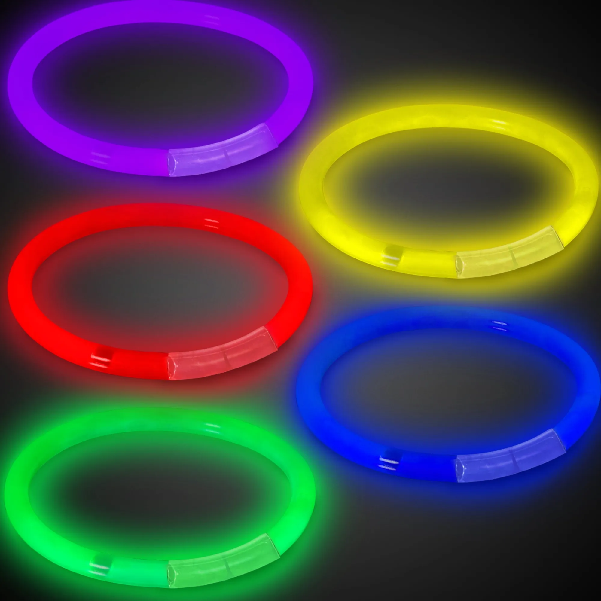 Sale Windy City Novelties Super Bright 8" Glow Bracelets