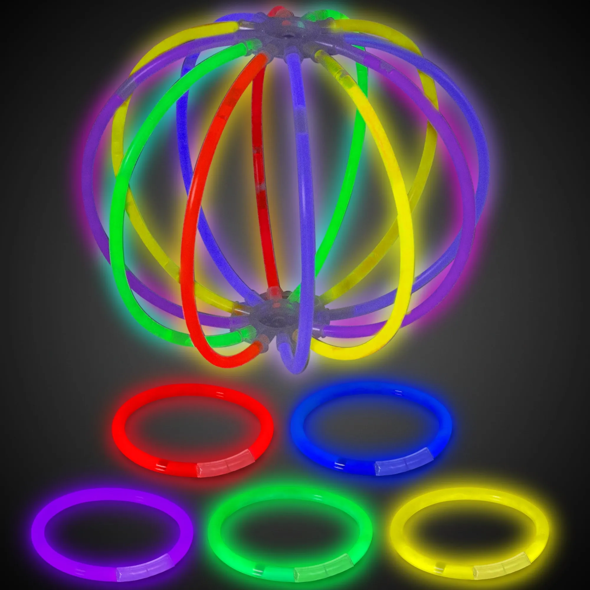 Sale Windy City Novelties Super Bright 8" Glow Bracelets