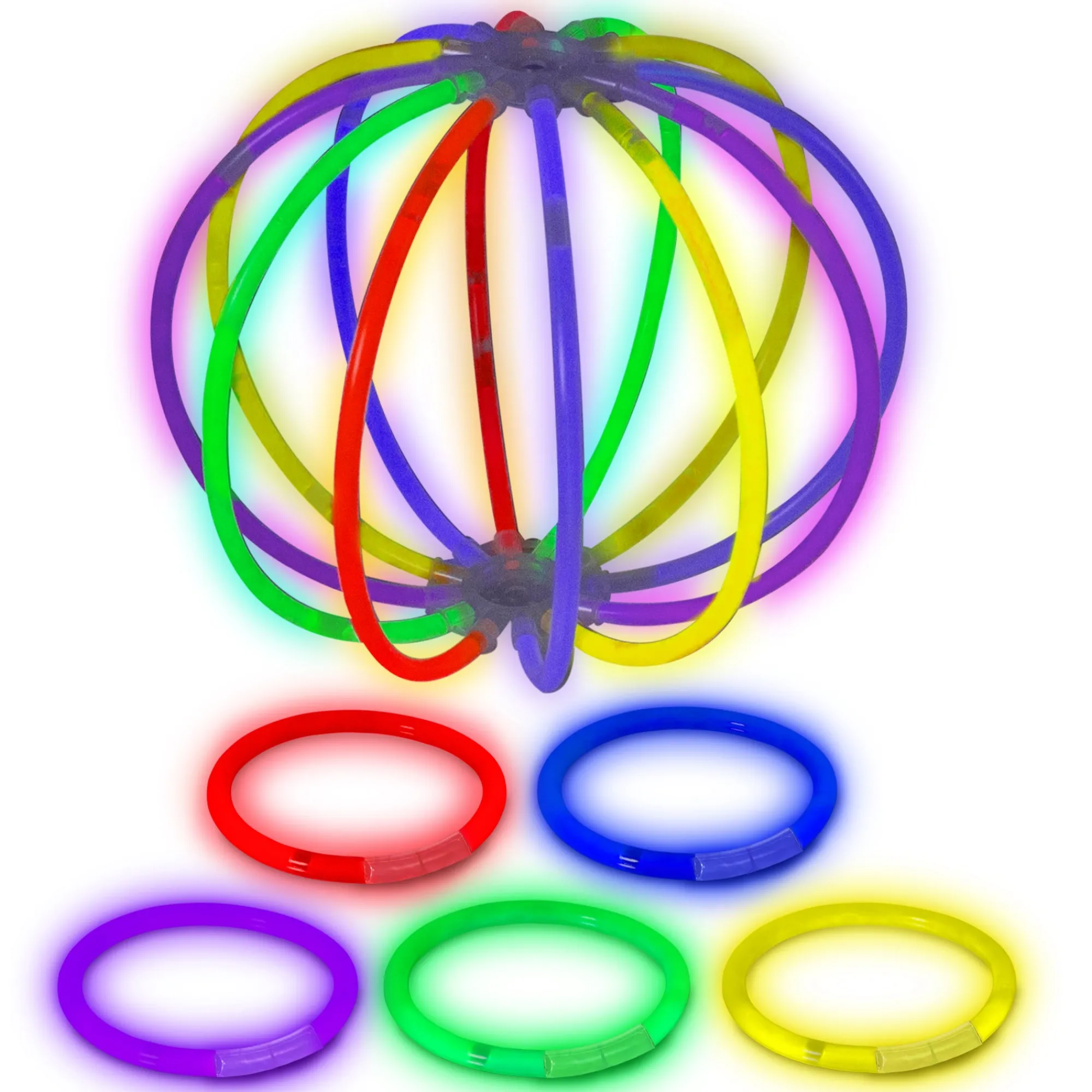 Sale Windy City Novelties Super Bright 8" Glow Bracelets