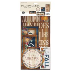 New Windy City Novelties Thanksgiving Foil Cutouts