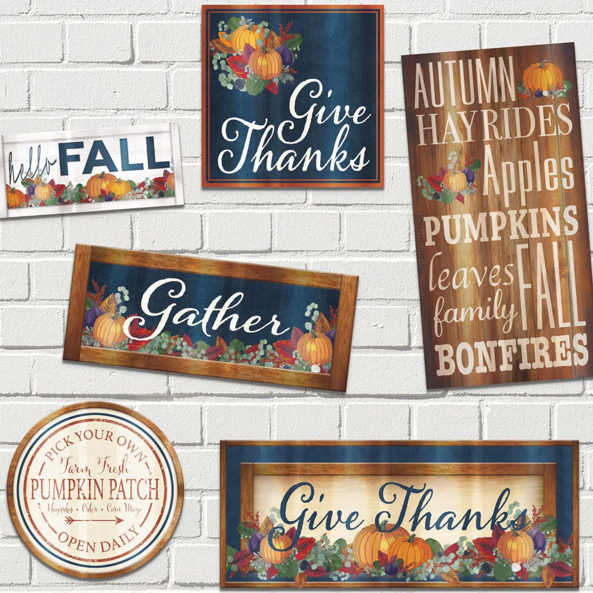 New Windy City Novelties Thanksgiving Foil Cutouts