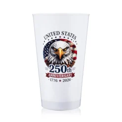 New Windy City Novelties 250th Anniversary Blue LED 16 oz. Cup