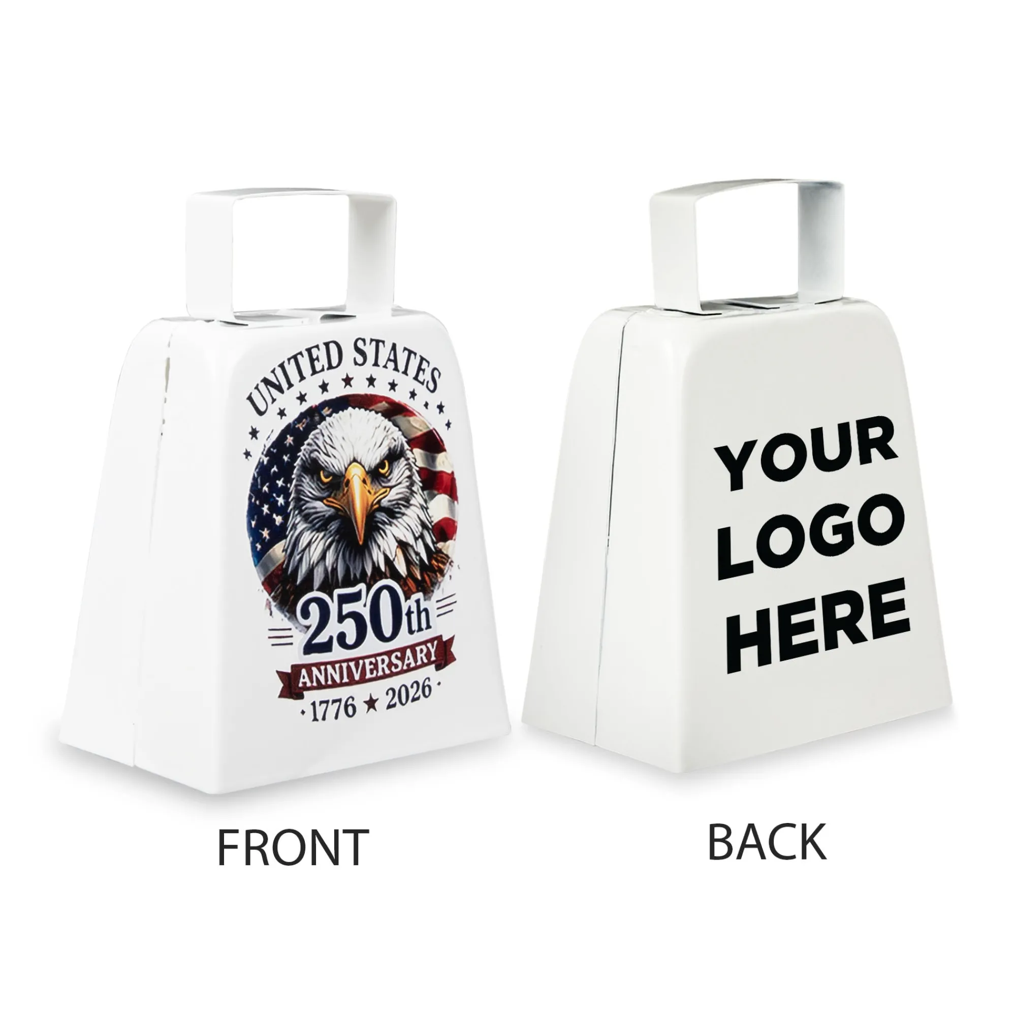 Online Windy City Novelties 250th Anniversary Large White Cowbell