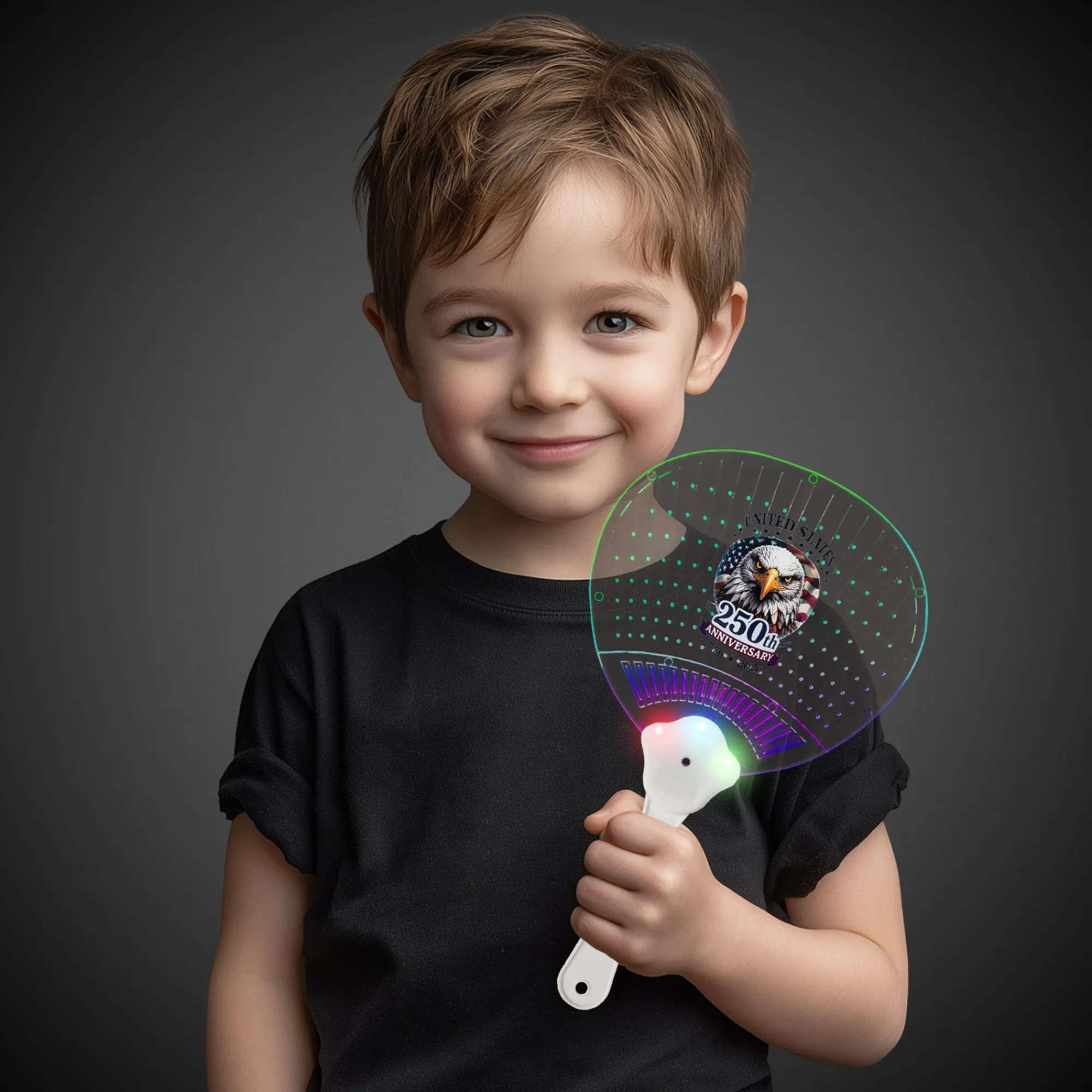 Discount Windy City Novelties 250th Anniversary LED Hand Fan