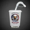 Best Windy City Novelties 250th Anniversary LED 12 oz. Cup with Straw