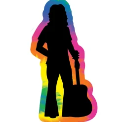 Online Windy City Novelties Tie Dye Hippie Silhouettes